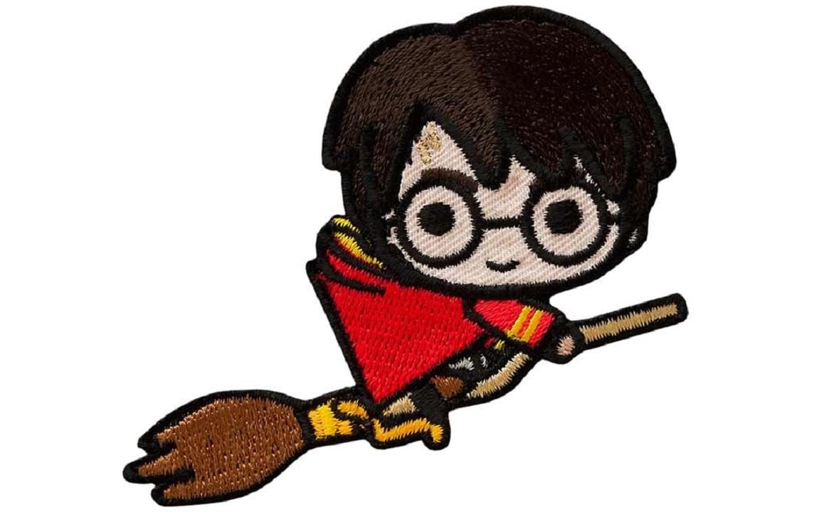 Mono-Quick Aufbügelbild Harry Potter auf dem Besen 1 Stück