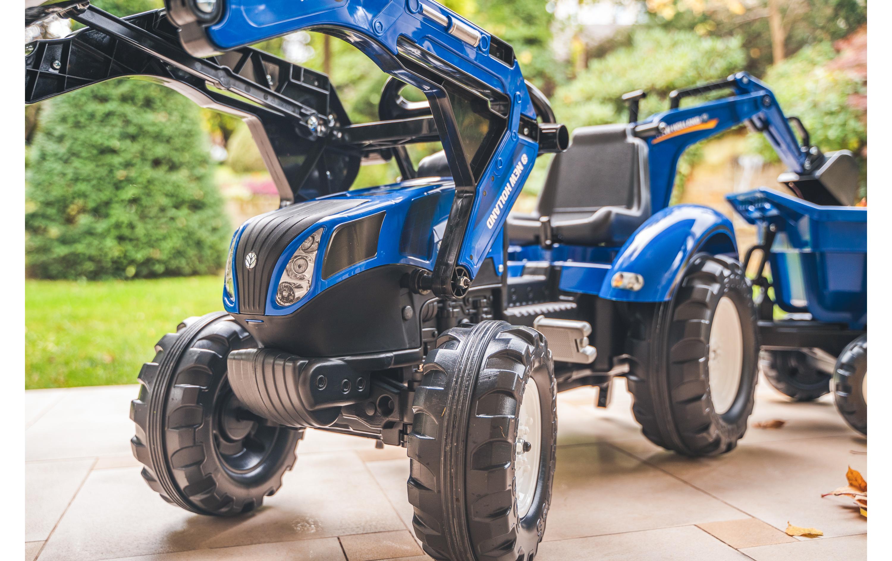 Falk New Holland Traktor + Anh. XXL