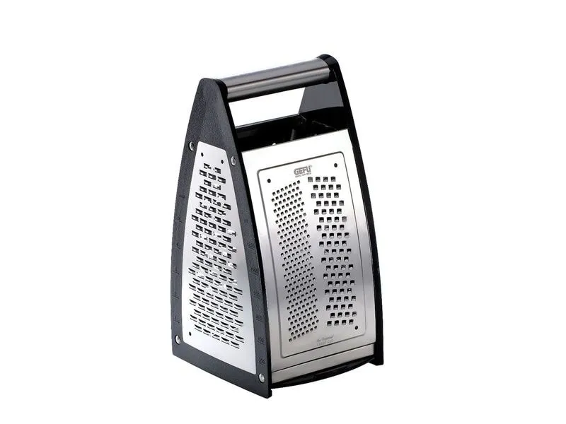 GEFU Handreibe Quinto 25 cm, Schwarz/Silber GEFU Handreibe Quinto 25 cm, Schwarz/Silber