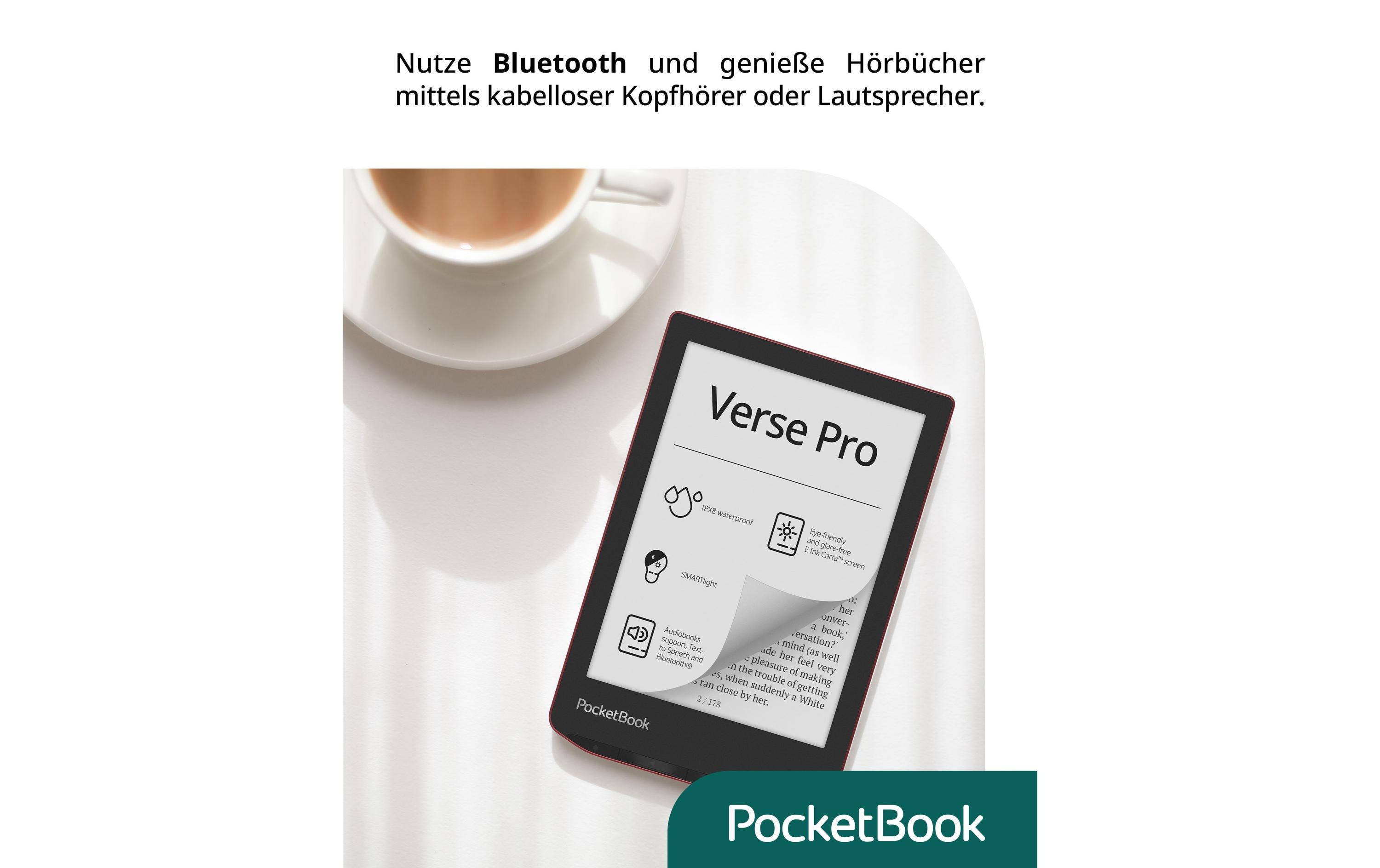 PocketBook E-Book Reader Verse Pro Passion Red