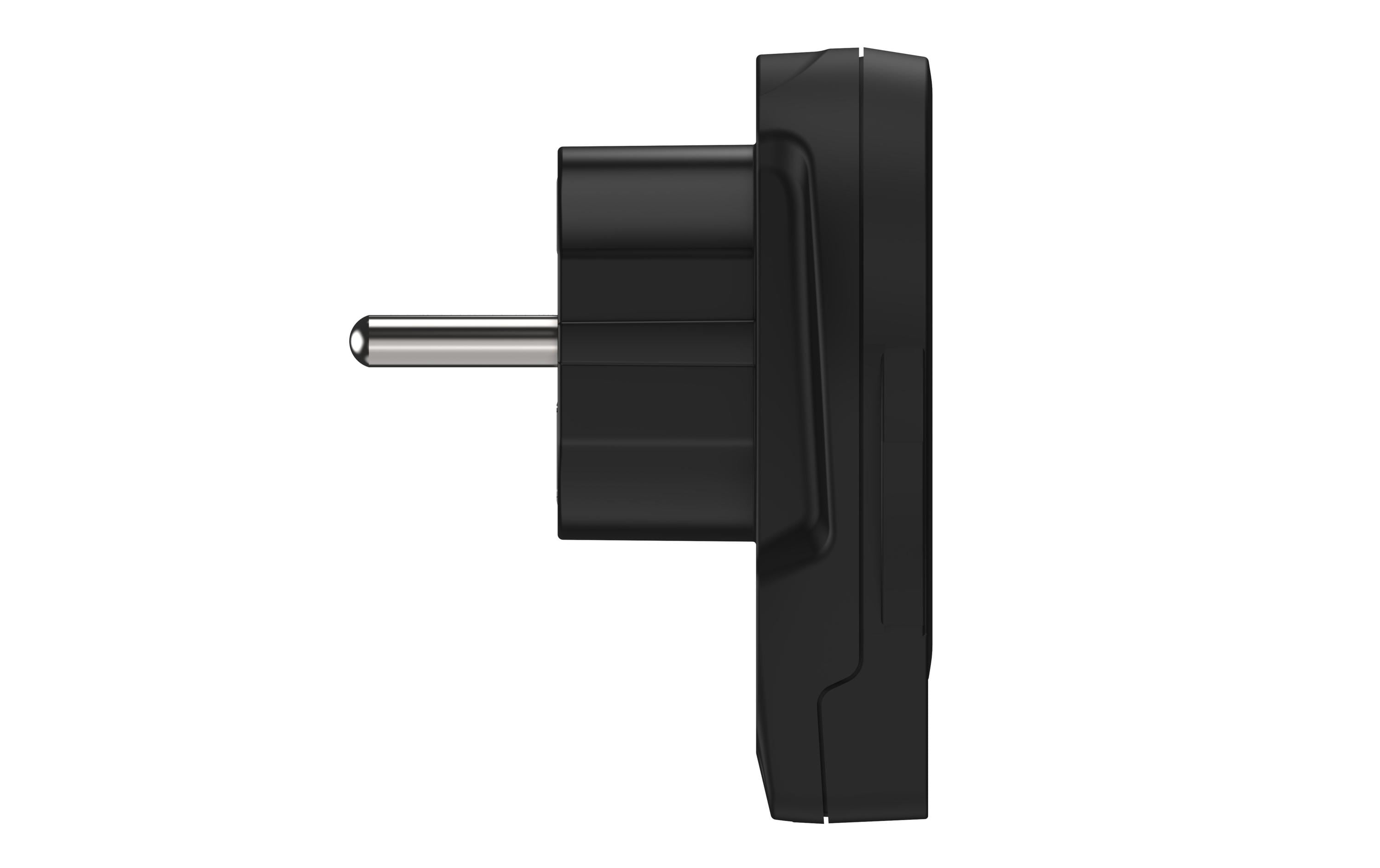 Ansmann Reiseadapter World to EU + USB