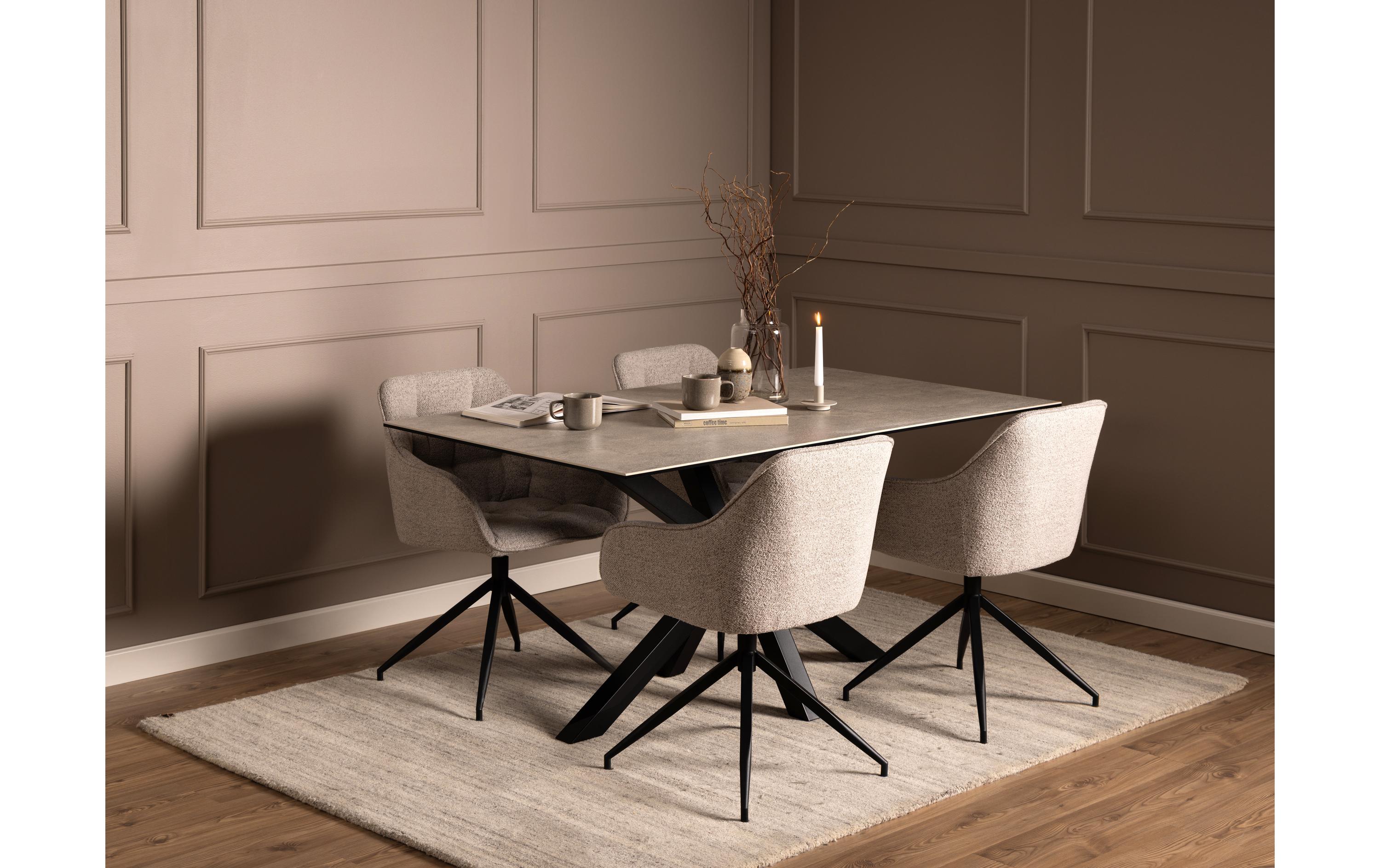 AC Design Stuhl Brooke Monza2, 1 Stück, Beige