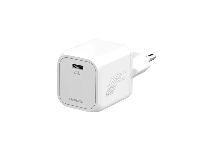 4smarts USB-Wandladegerät PDPlug SiC 45W 1C SiC 45W 1C weiss 4smarts USB-Wandladegerät PDPlug SiC 45W 1C SiC 45W 1C weiss