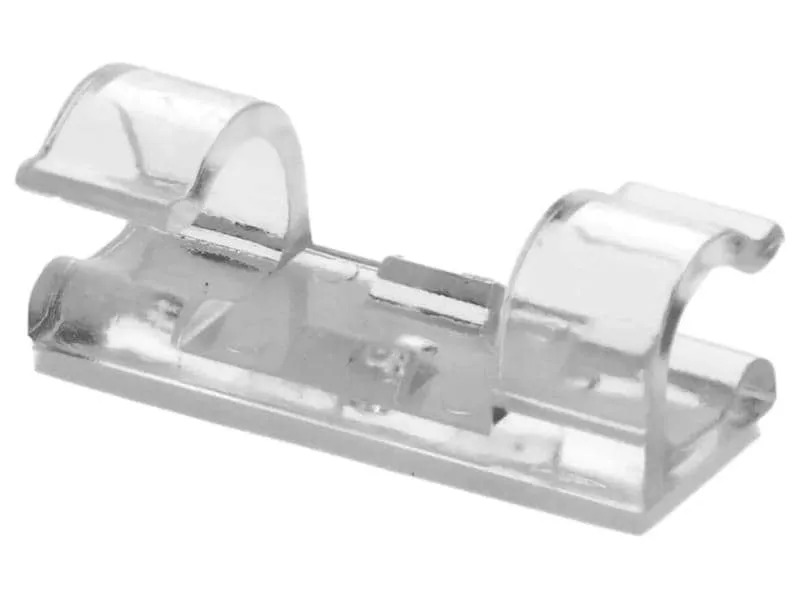 Max Hauri Kabel-Clip Set 8 mm, transparent, 18 Stück Max Hauri Kabel-Clip Set 8 mm, transparent, 18 Stück