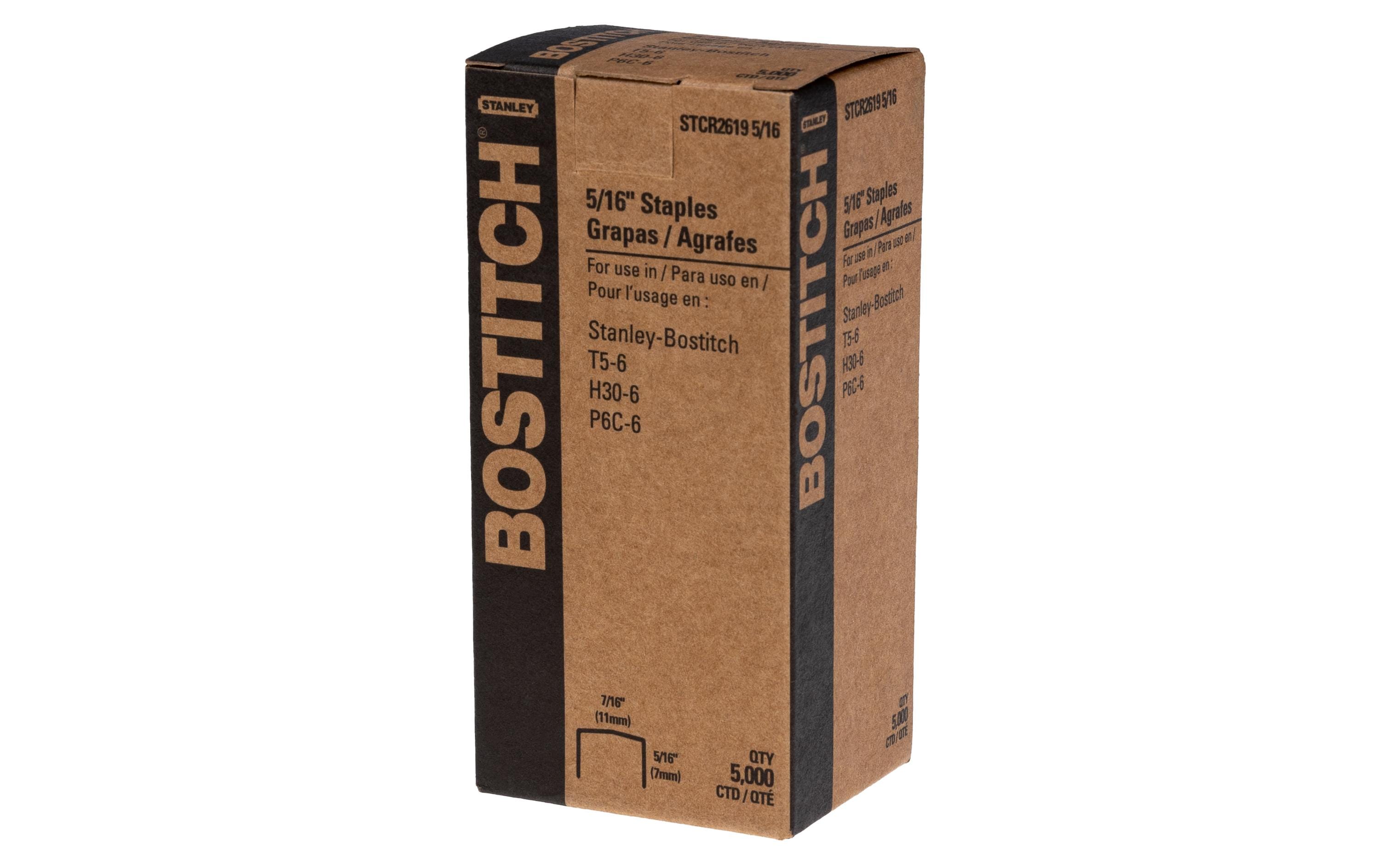 Bostitch Heftklammer STCR26195/16 8 mm 5000 Stück Bostitch Heftklammer STCR26195/16 8 mm 5000 Stück