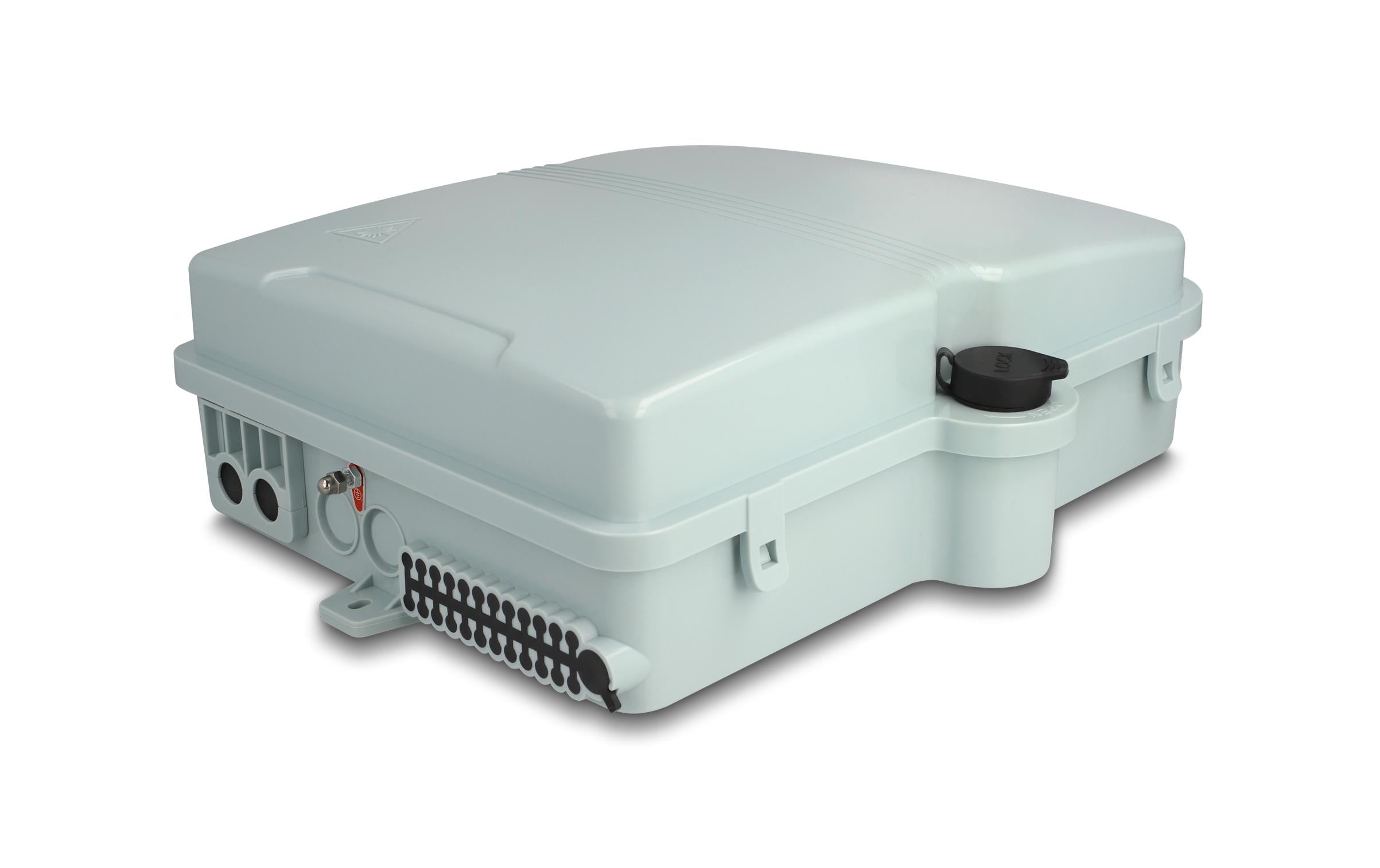 Delock LWL Verteilerbox IP65, 24 Port, Grau
