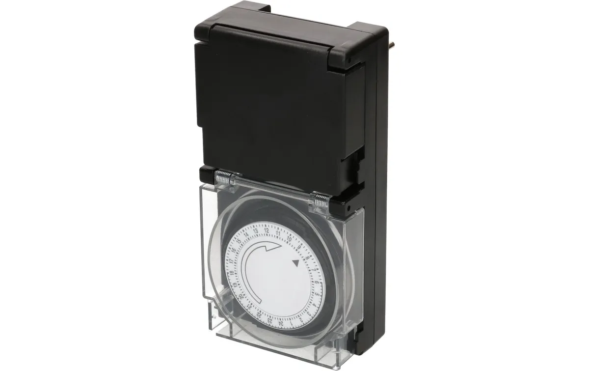 Max Hauri Zeitschaltuhr IP55 24 h Mechanisch Max Hauri Zeitschaltuhr IP55 24 h Mechanisch