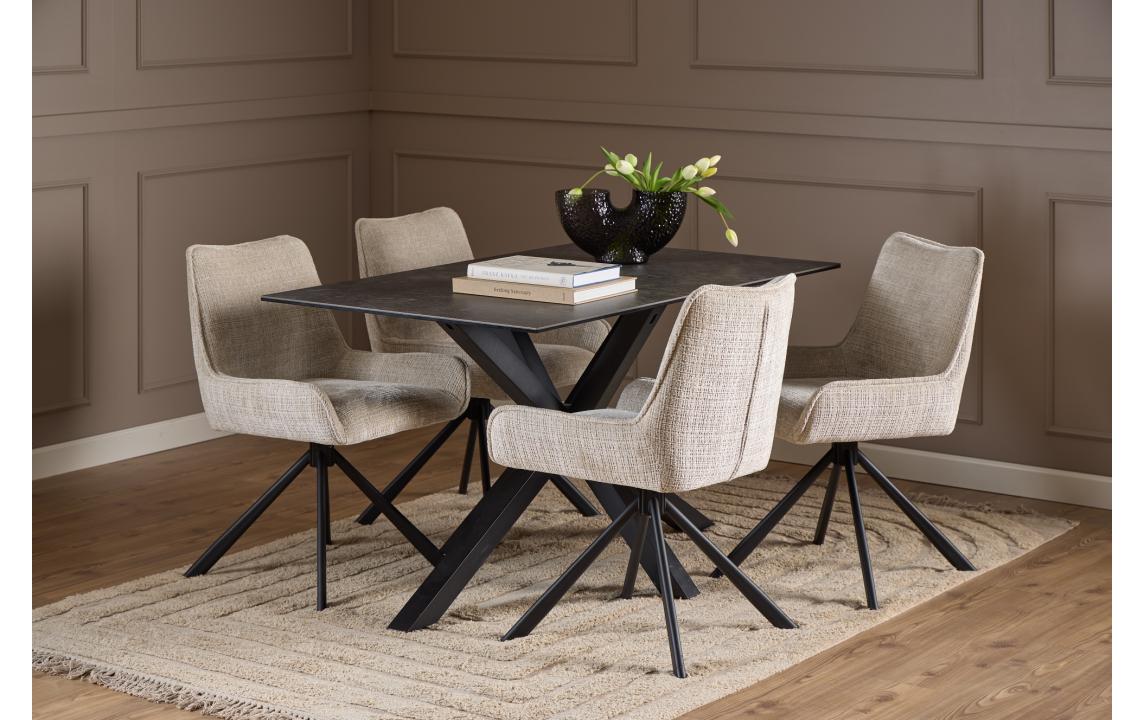 AC Design Stuhl Eddie 2 Stück, Beige