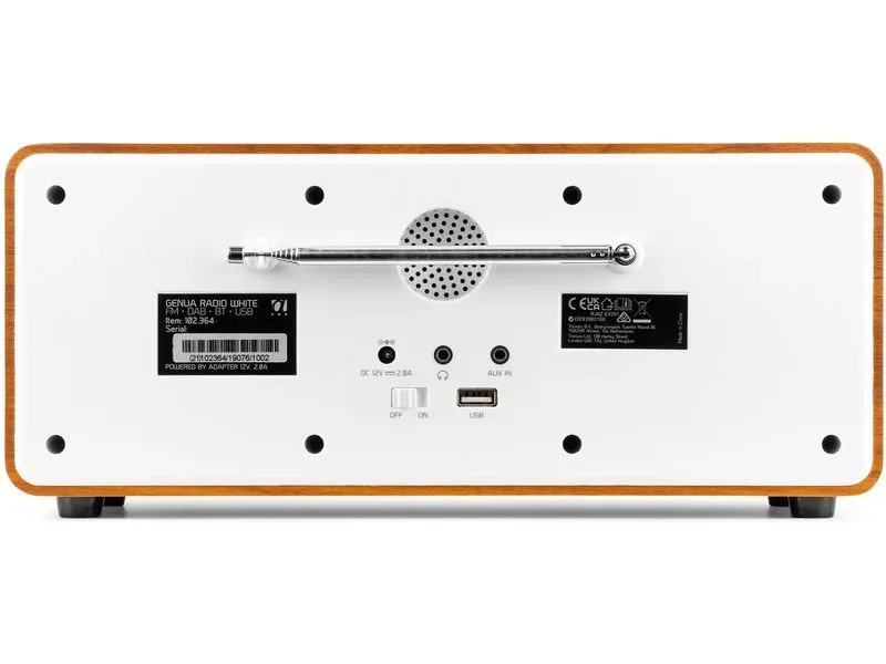 Audizio DAB+ Radio Genua Weiss Audizio DAB+ Radio Genua Weiss