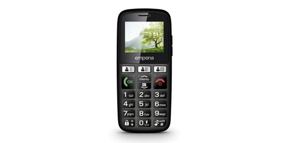 Emporia HAPPY 4.6 cm 70 g Schwarz Emporia HAPPY 4.6 cm 70 g Schwarz
