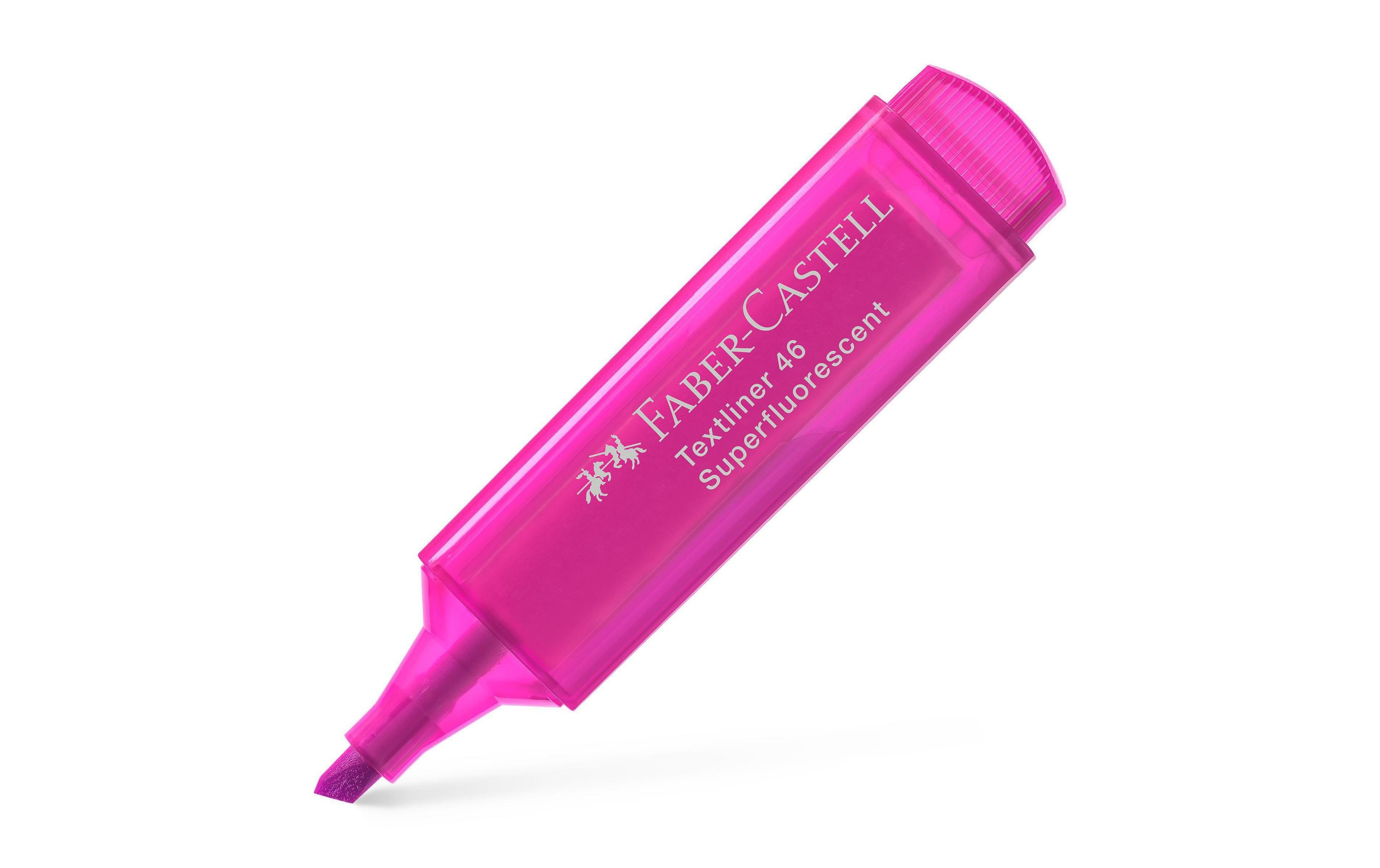 Faber-Castell Textmarker 1546 superfluorescent Pink