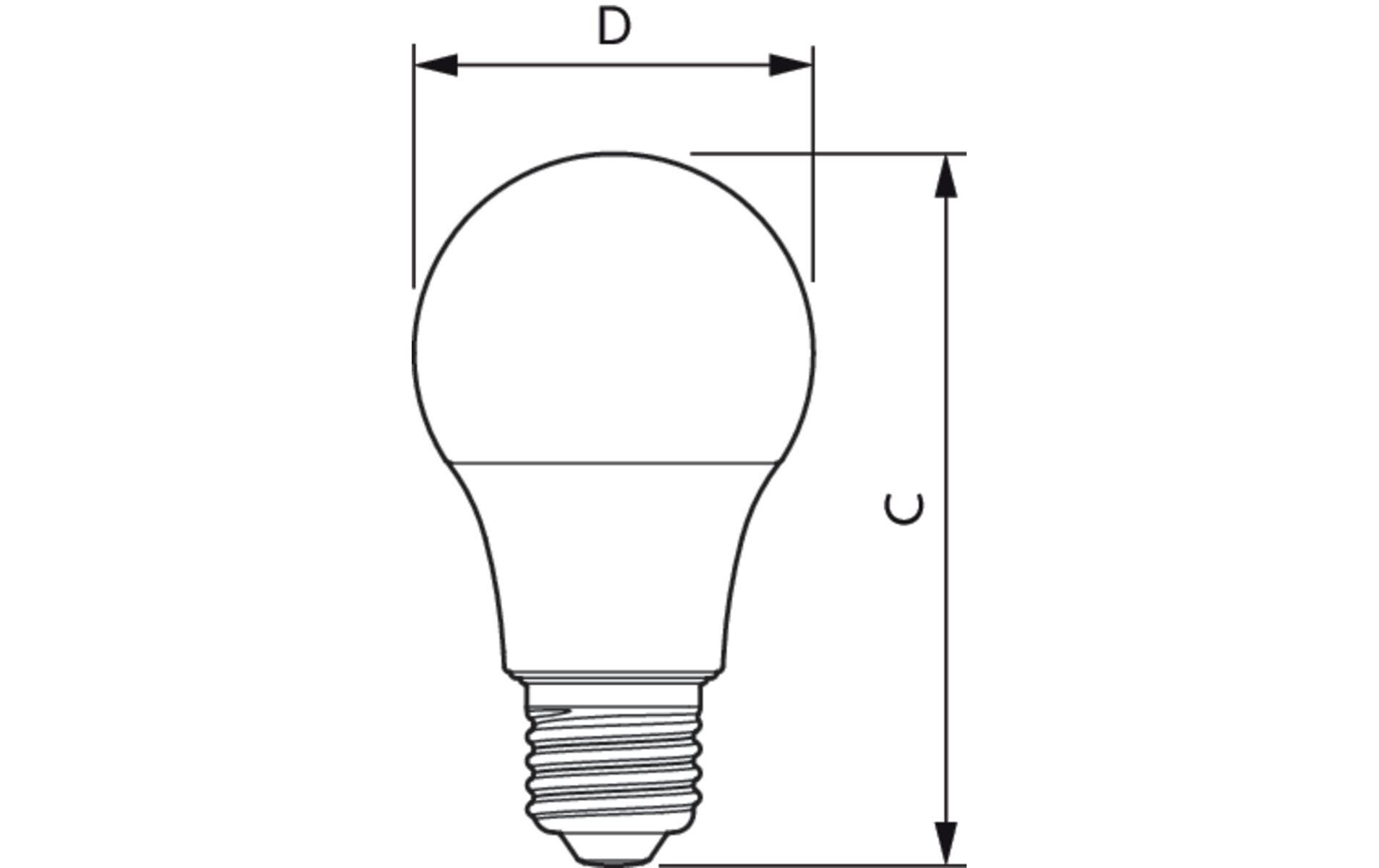 Philips Professional Lampe CorePro LEDbulb ND 8-60W A60 E27 840