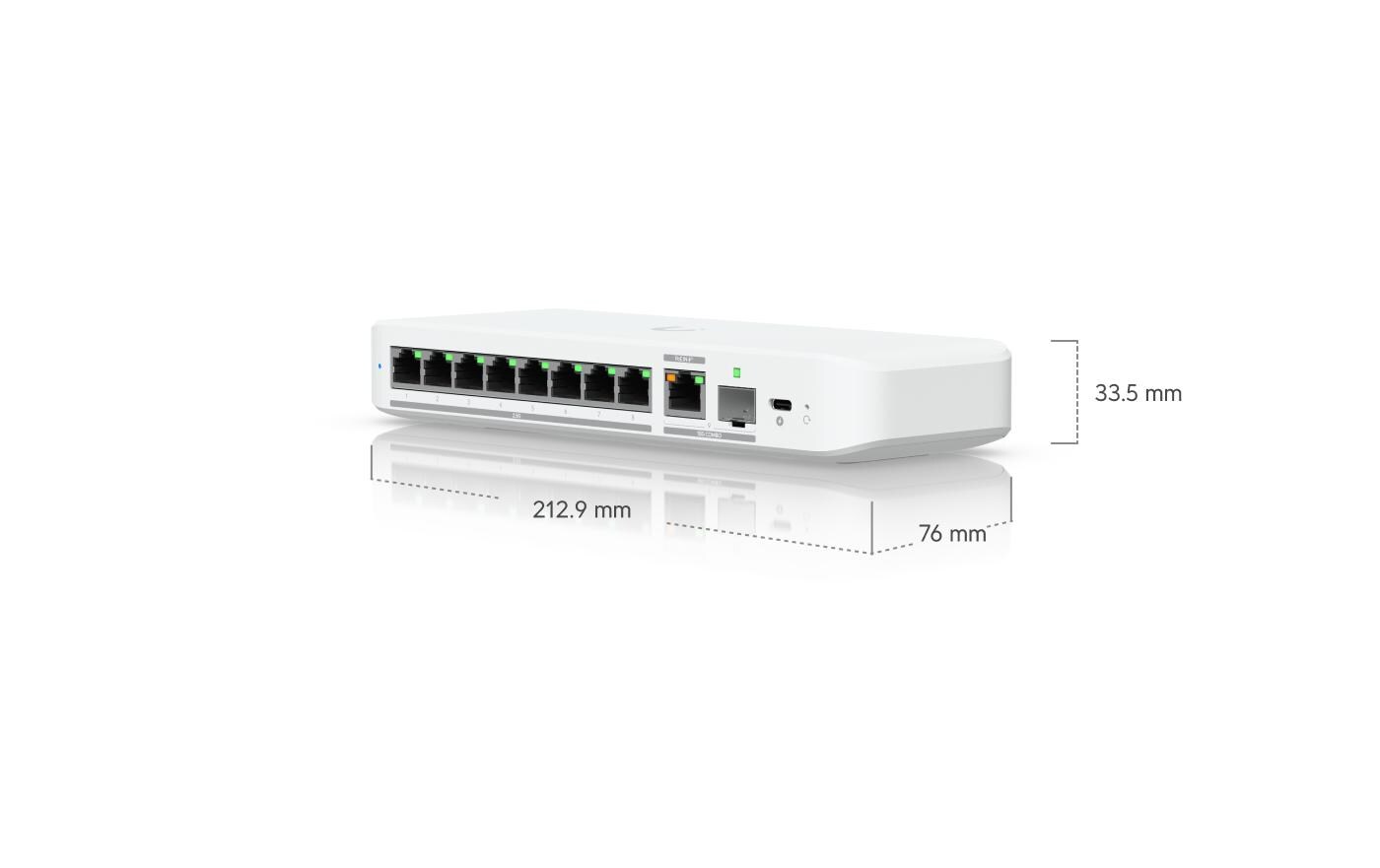 Ubiquiti Switch UniFi Flex 2.5G 9 Port