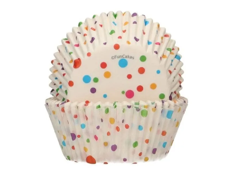 Funcakes Muffin Backform Konfetti 48 Stück