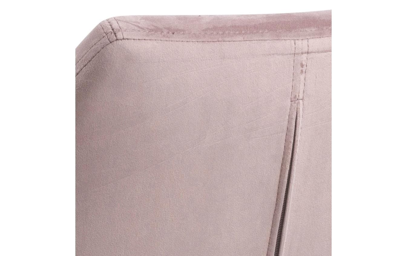 AC Design Bürostuhl Nora, mit Polsterrücken und Armlehnen, Dusty Rose