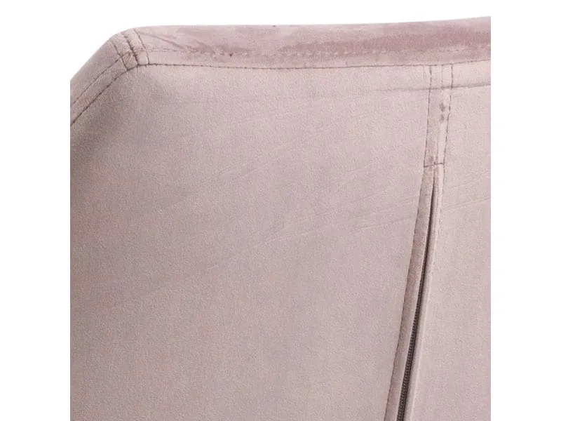 AC Design Bürostuhl Nora, mit Polsterrücken und Armlehnen, Dusty Rose