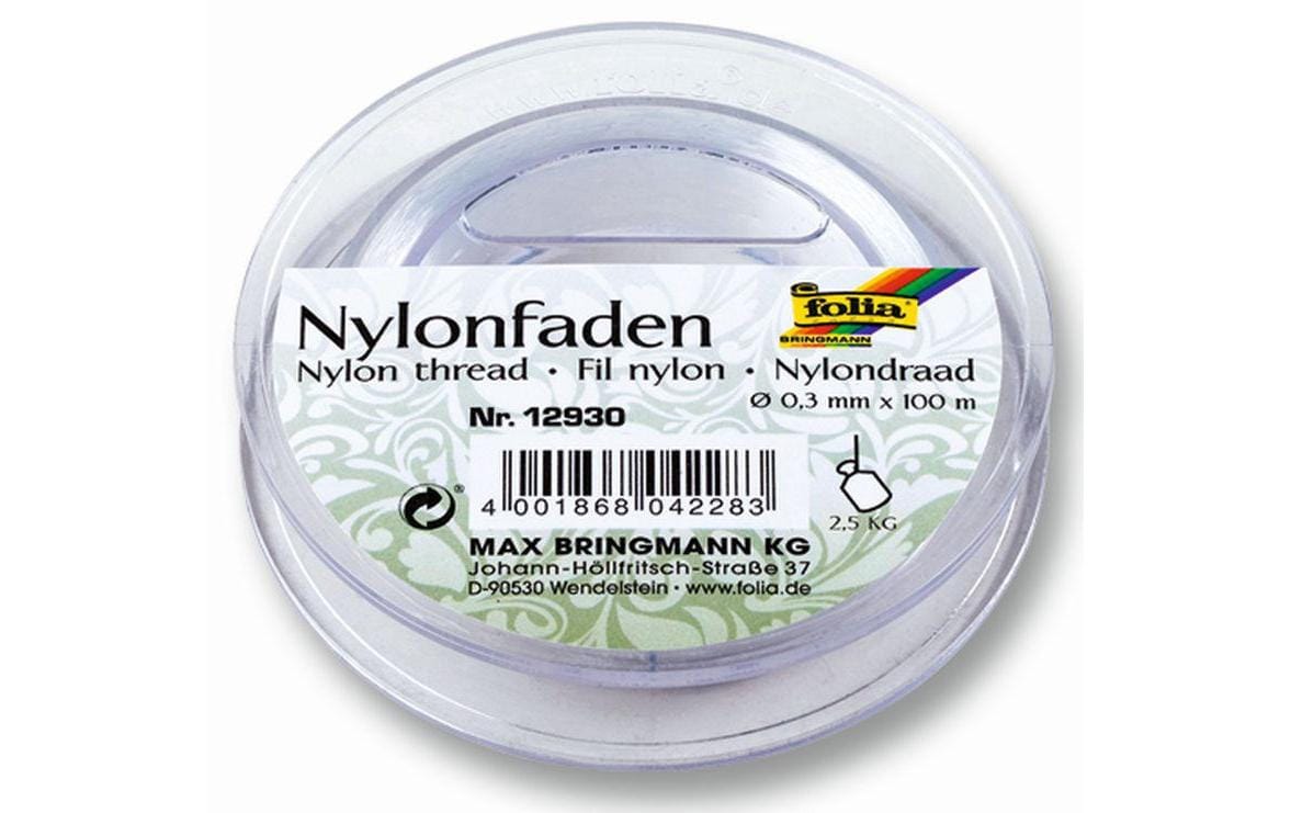 Folia Nylonfaden 0.3mm Transparent Folia Nylonfaden 0.3mm Transparent