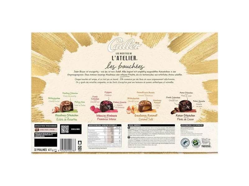 Cailler LRDA Xmas Pralinen 411 g Cailler LRDA Xmas Pralinen 411 g