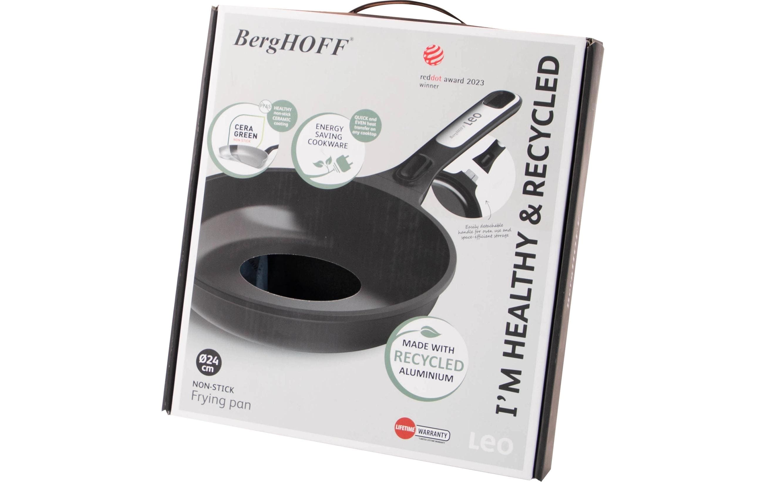 BergHOFF Bratpfanne Leo Phantom 24 cm