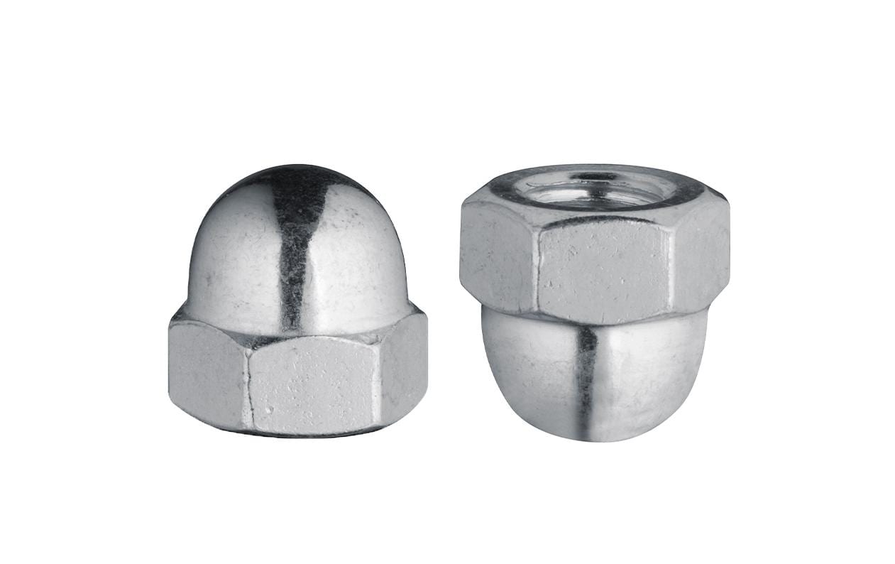 FTM Hutmuttern Stahl verzinkt M10, 2 Stück FTM Hutmuttern Stahl verzinkt M10, 2 Stück