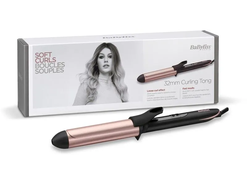 Babyliss Lockenstab Rose Quartz C452E Ø 32 mm