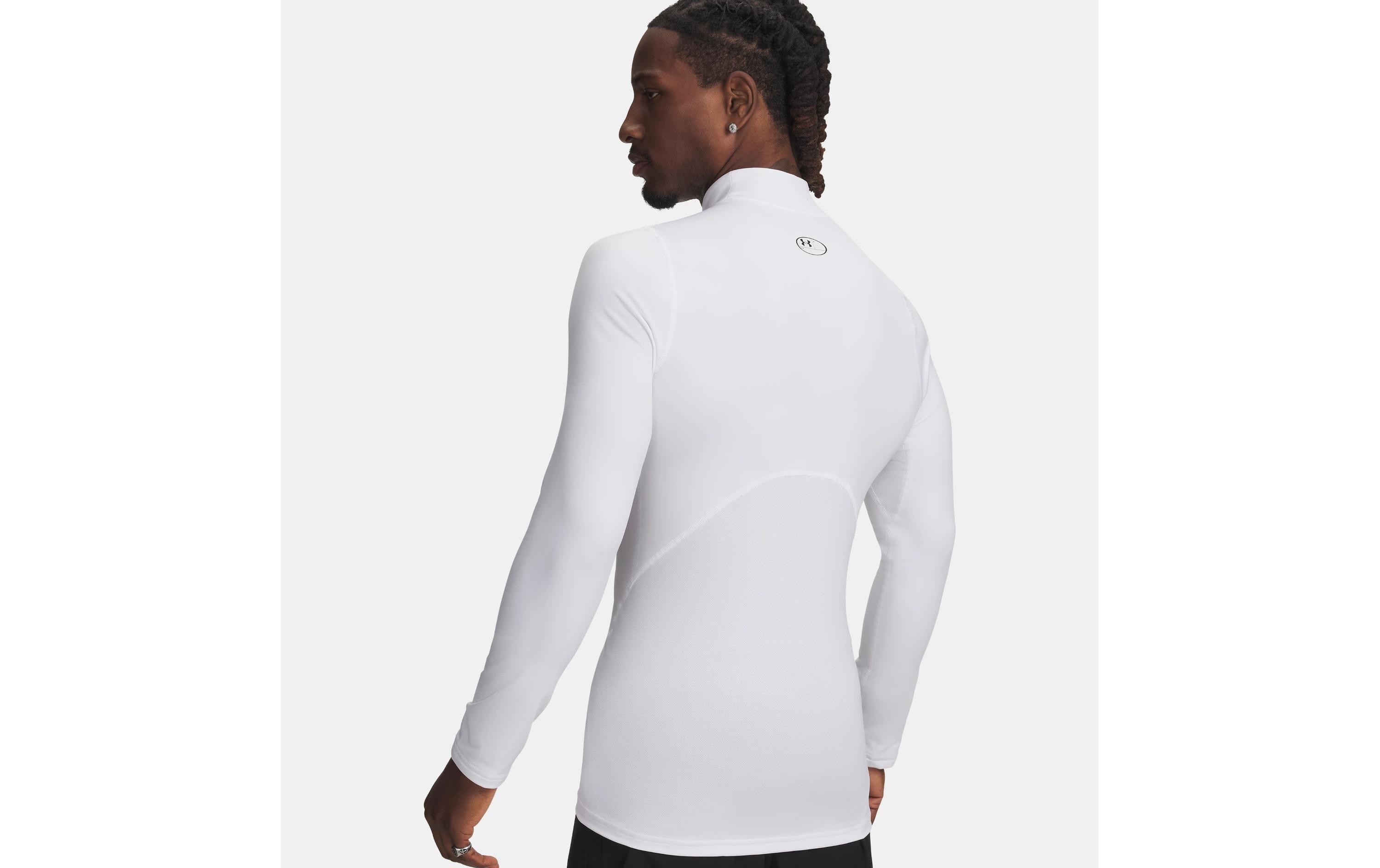 UNDER ARMOUR Funktionsoberteil ColdGear Fitted Weiss, XXL