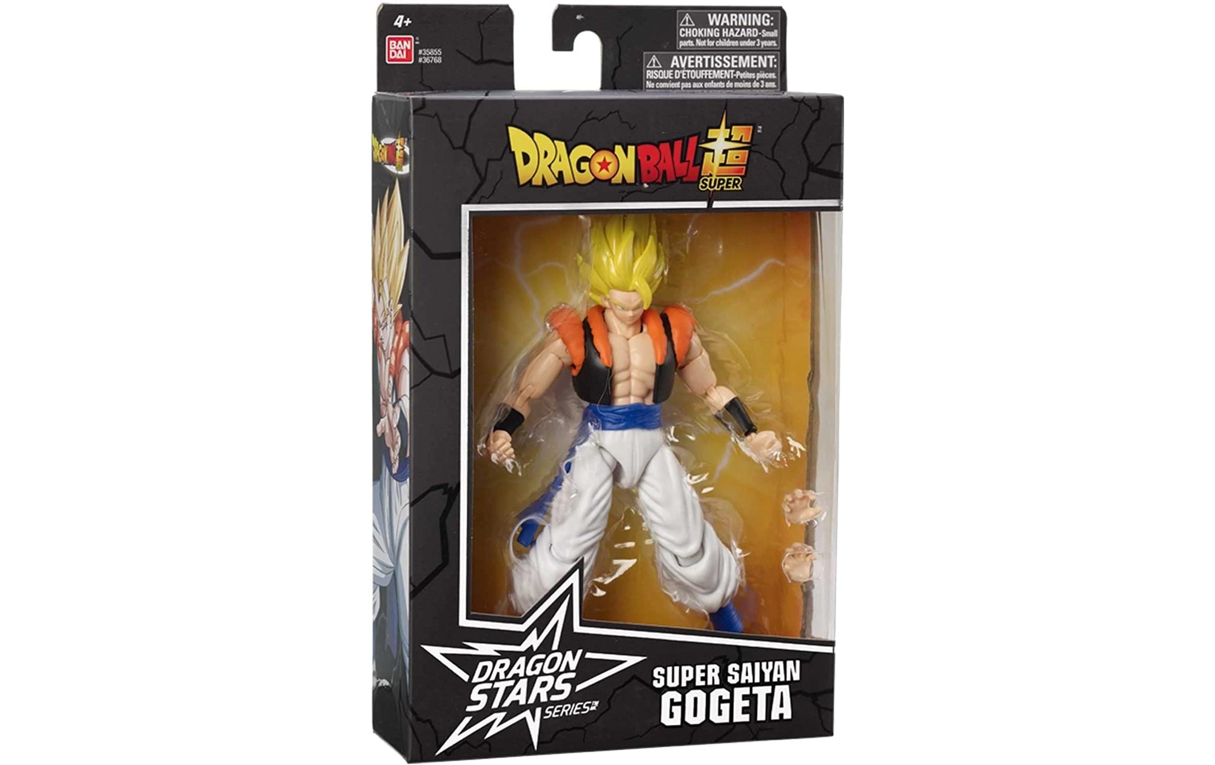 BANDAI Super Saiyan Gogeta Kunststoff, 17 cm