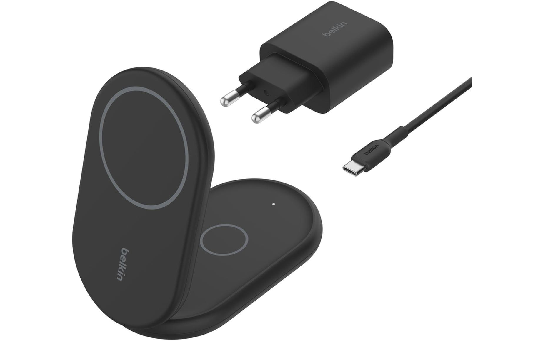 Belkin Wireless Charger Boostcharge klappbar Schwarz inkl. Netzteil