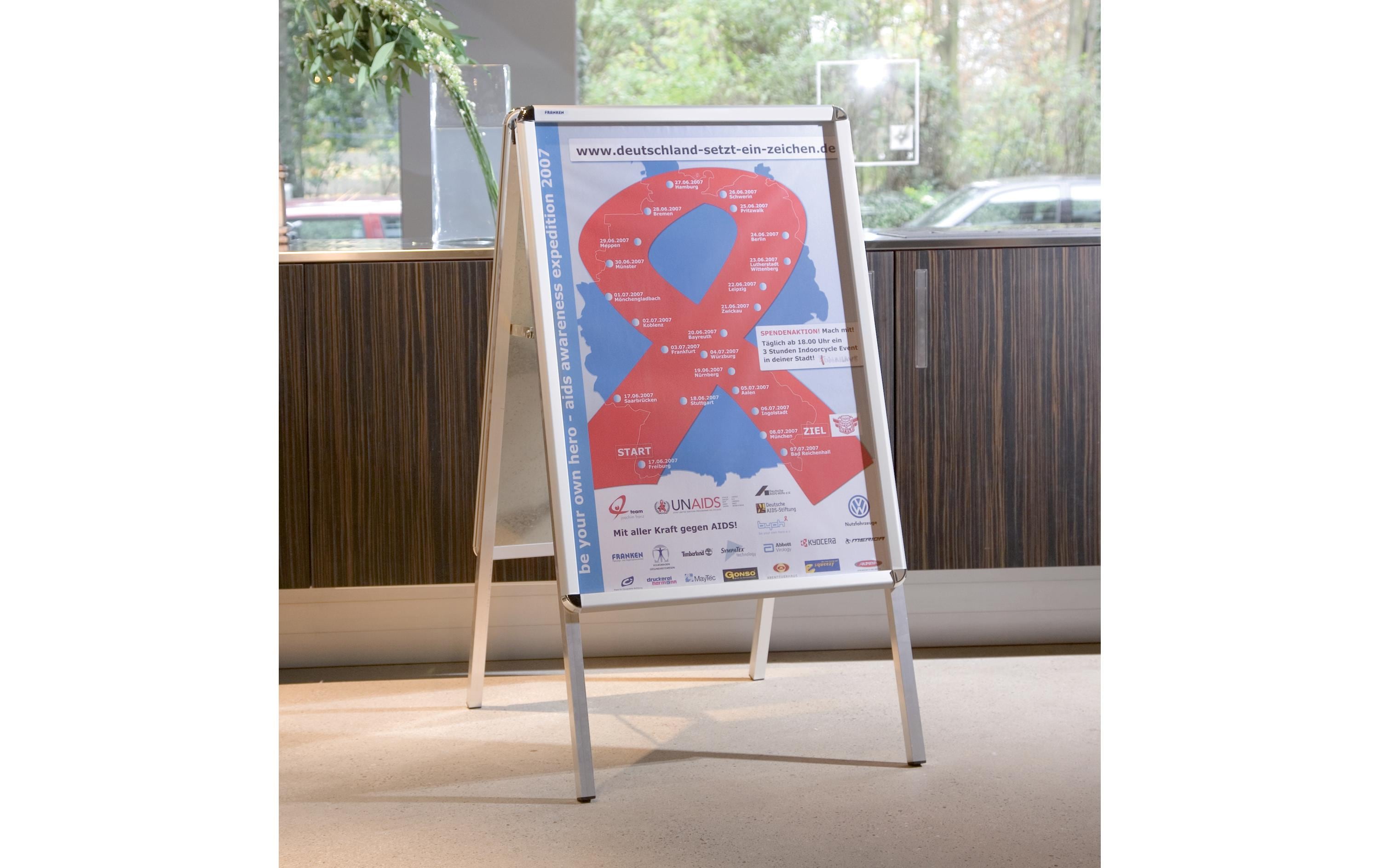 Franken Plakatständer Standard A1