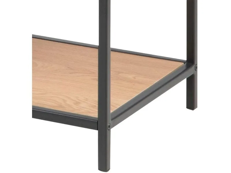 AC Design Regal Seaford 114 x 35 x 78 cm, Nature/Schwarz
