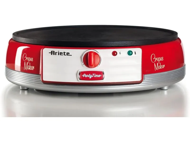 Ariete Crêpe Maker Party Time ARI-202-RD 1000 W, Rot