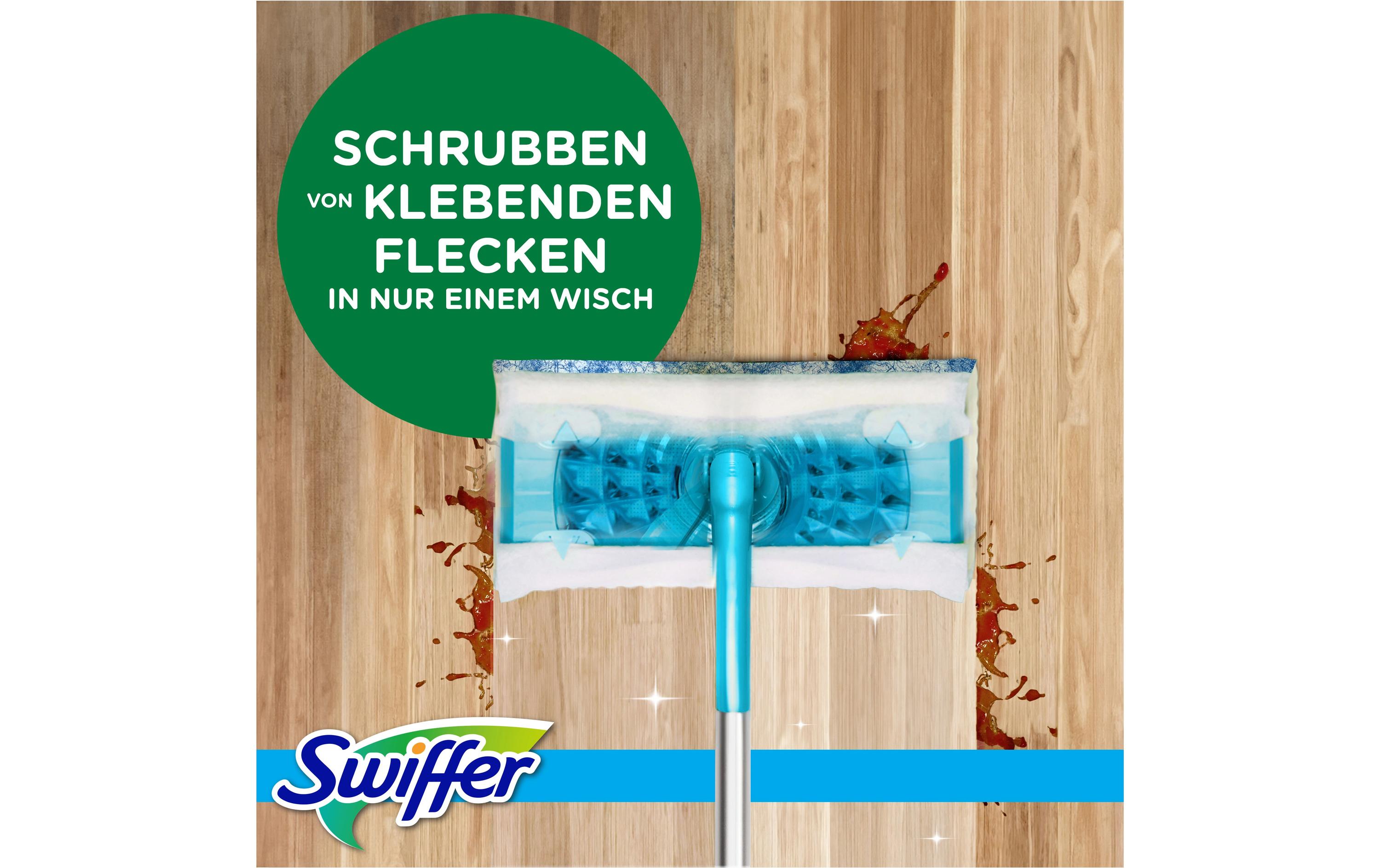 Swiffer Wischmopp Starter-Set 7-teilig, Blau