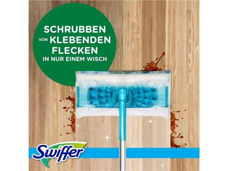 Swiffer Wischmopp Starter-Set 7-teilig, Blau Swiffer Wischmopp Starter-Set 7-teilig, Blau