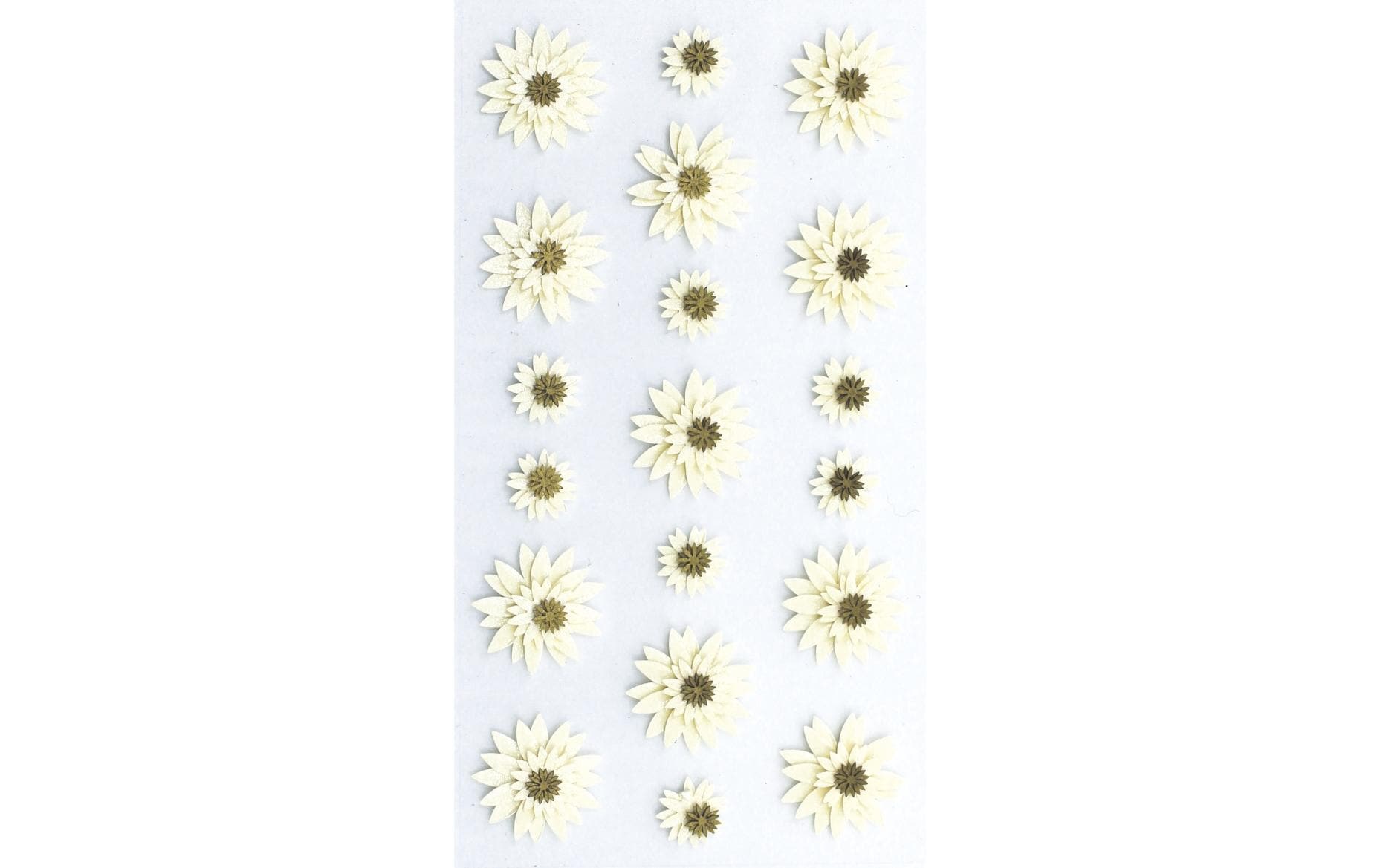 Artoz Motivsticker Blume 1 Blatt, Creme Artoz Motivsticker Blume 1 Blatt, Creme