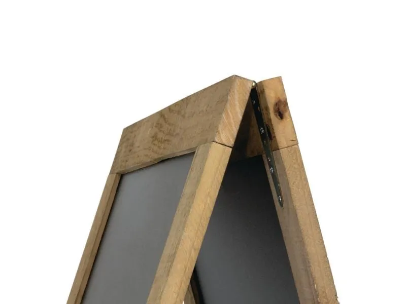 Securit Kreidetafel Ständer Natur Finish Hellbraun/Schwarz Securit Kreidetafel Ständer Natur Finish Hellbraun/Schwarz