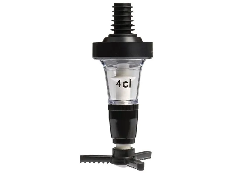 Westmark Spirituosen-Dosiergerät 4 cl Schwarz