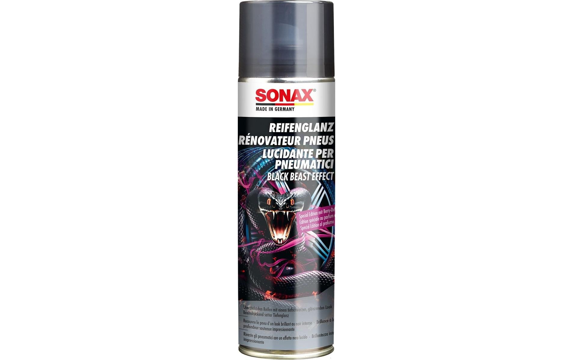 Sonax Reifenglanzspray Black Beast Effect, 500 ml Sonax Reifenglanzspray Black Beast Effect, 500 ml