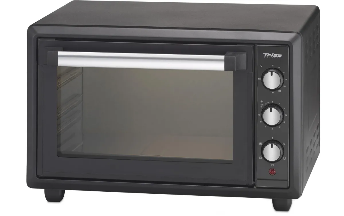 Trisa Backofen Forno Gusto 28 l, Schwarz