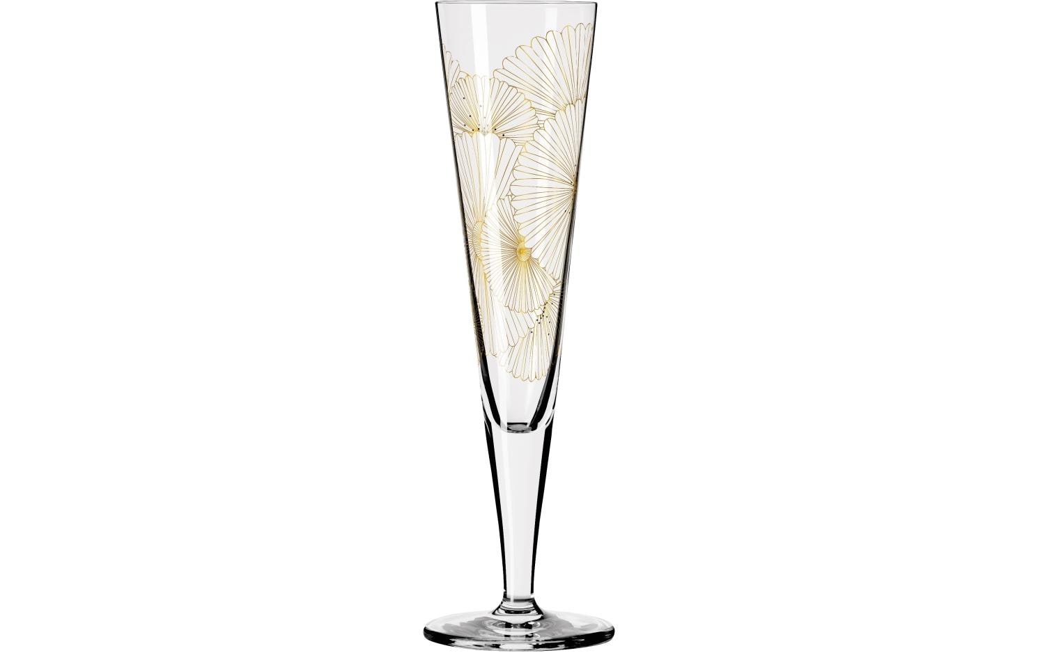 Ritzenhoff Champagnerglas Goldnacht No. 10 - Lenka Kühnertová 205 ml