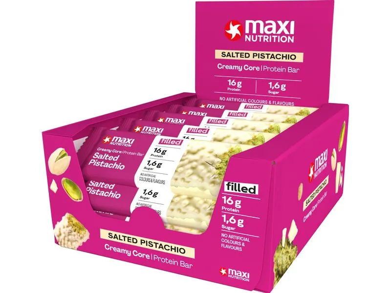 Maxi Nutrition Creamy Core Protein Bar Pistazien, 12 x 39 g Maxi Nutrition Creamy Core Protein Bar Pistazien, 12 x 39 g