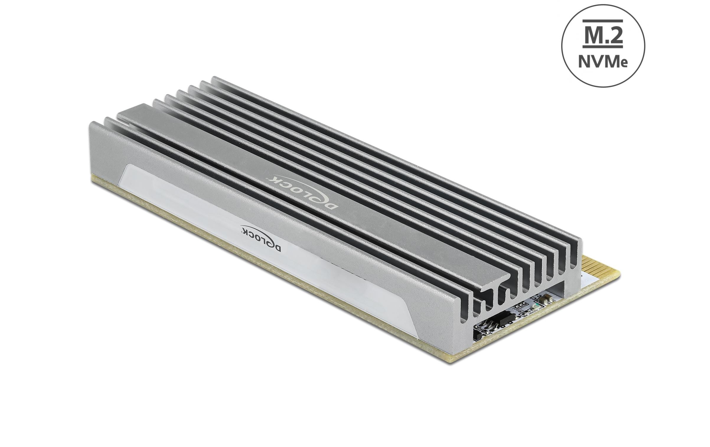 Delock Host Bus Adapter PCI Express x16 - 1x NVMe M.2 Key M