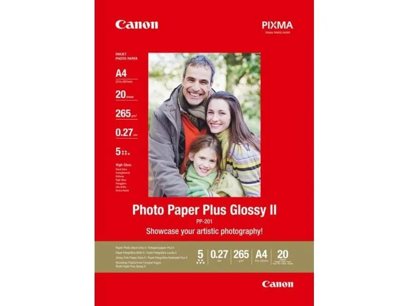 Canon Fotopapier PP-201 A4 260 g/m² 20 Stück