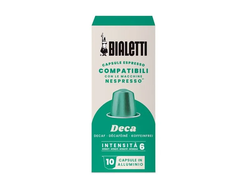 Bialetti Kaffeekapseln Deca 10 Stück Bialetti Kaffeekapseln Deca 10 Stück