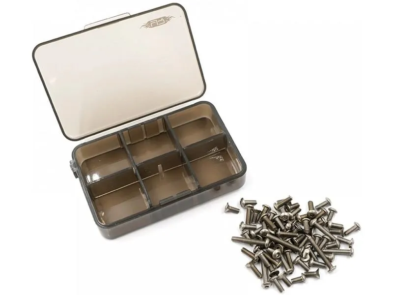 Yeah Racing Schraubenbox Titanium Tamiya M08 Yeah Racing Schraubenbox Titanium Tamiya M08