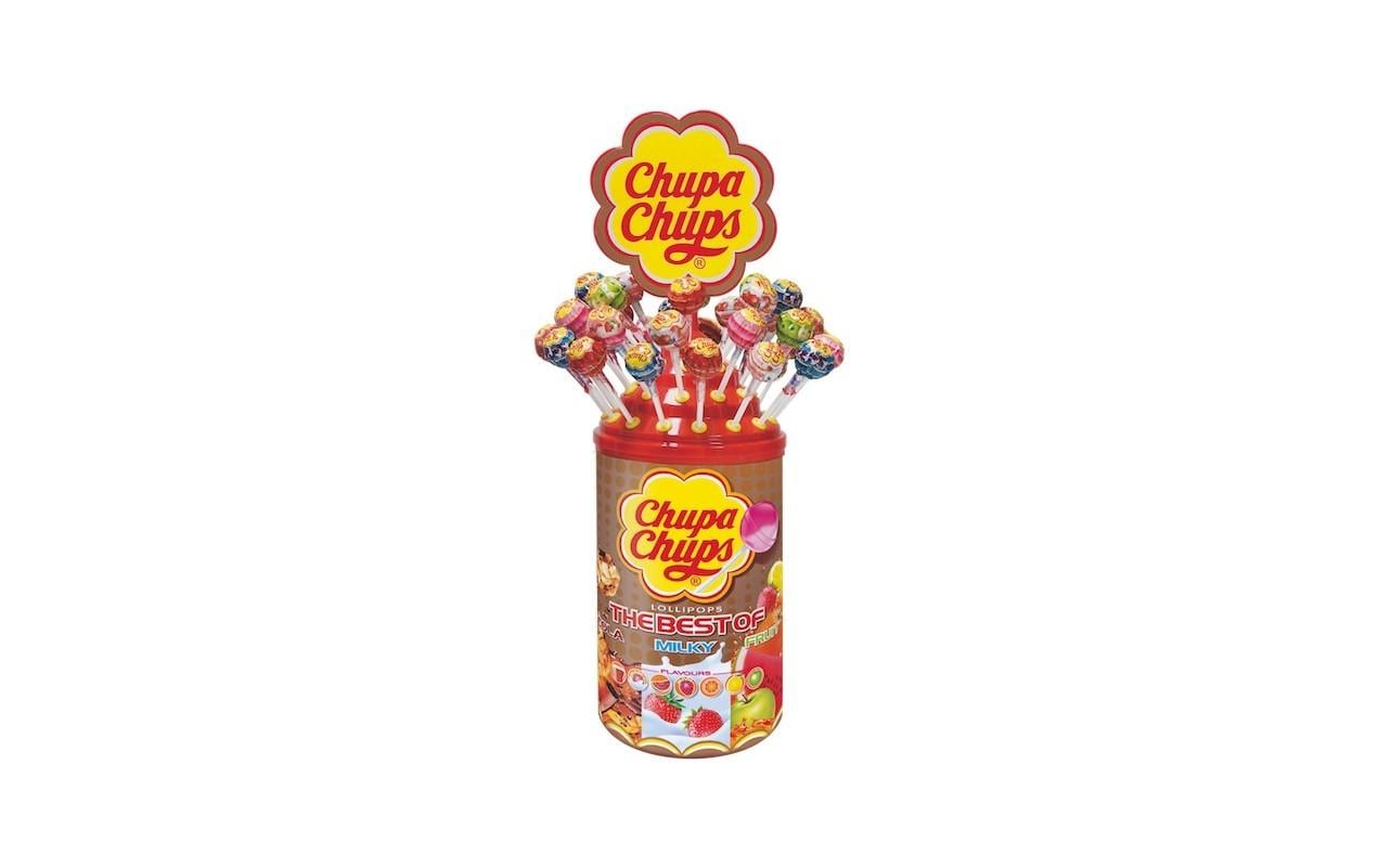 Chupa Chups Lollipop Lutscherdose 100 Stück