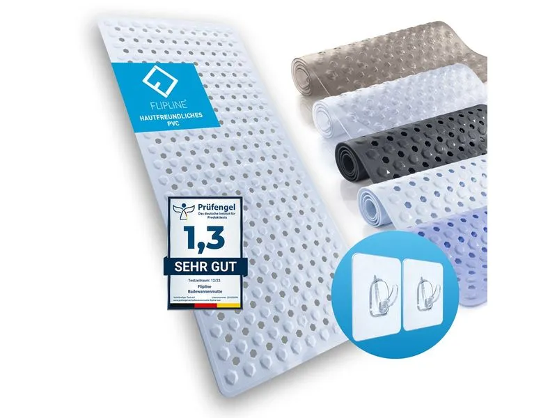 Flipline Badewannenmatte Weiss