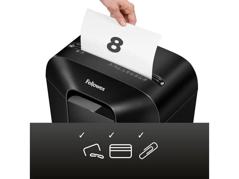 Fellowes Aktenvernichter Powershred LX41 P-4, 8 Seiten Fellowes Aktenvernichter Powershred LX41 P-4, 8 Seiten