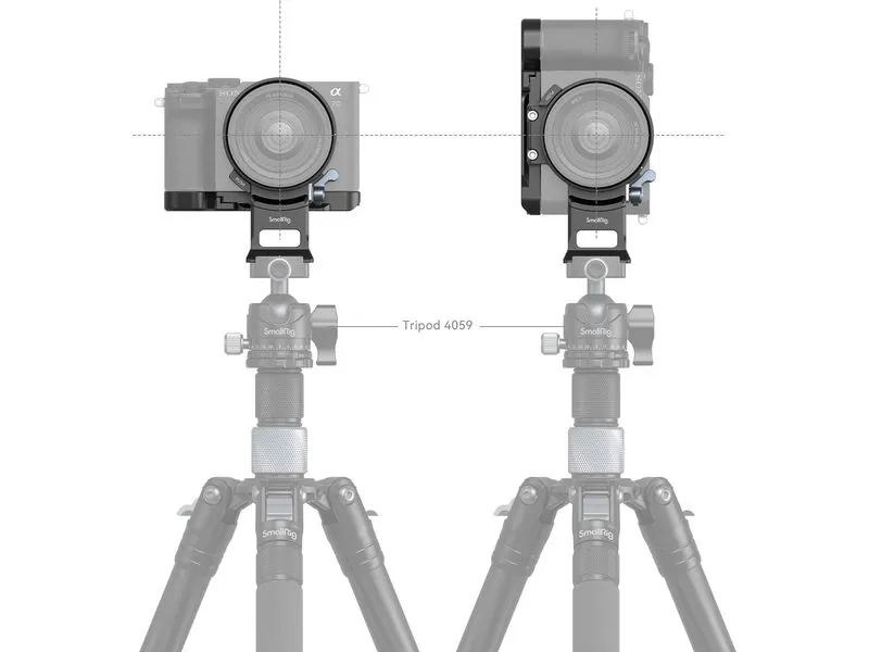 Smallrig Adapter Horizontal-zu-vertikal Platte