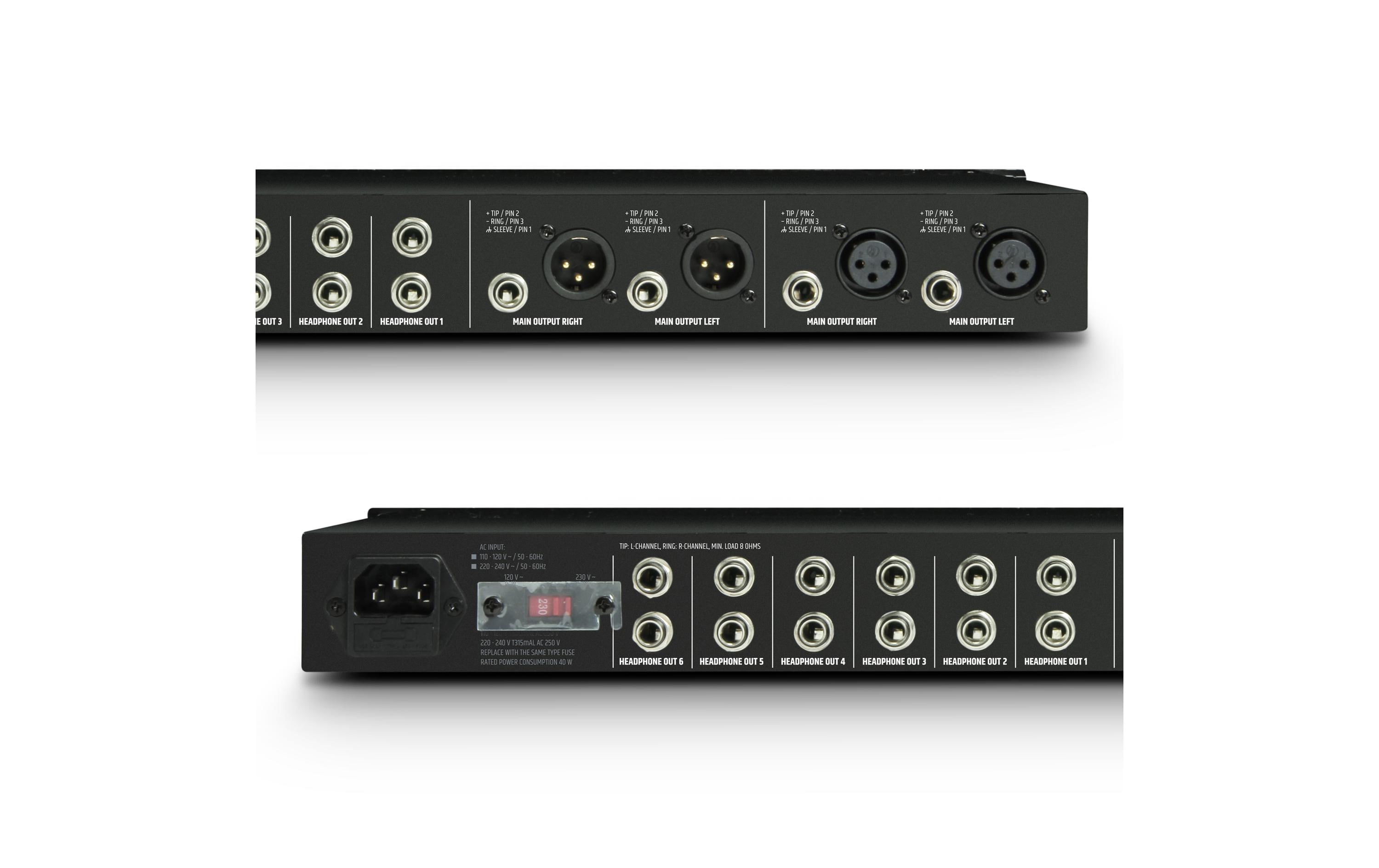 LD Systems Kopfhörerverstärker HPA 6