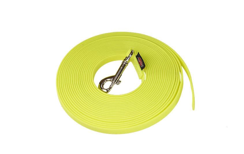 Grossenbacher Schleppleine Biothane, 10 m / 16 mm, Gelb Grossenbacher Schleppleine Biothane, 10 m / 16 mm, Gelb